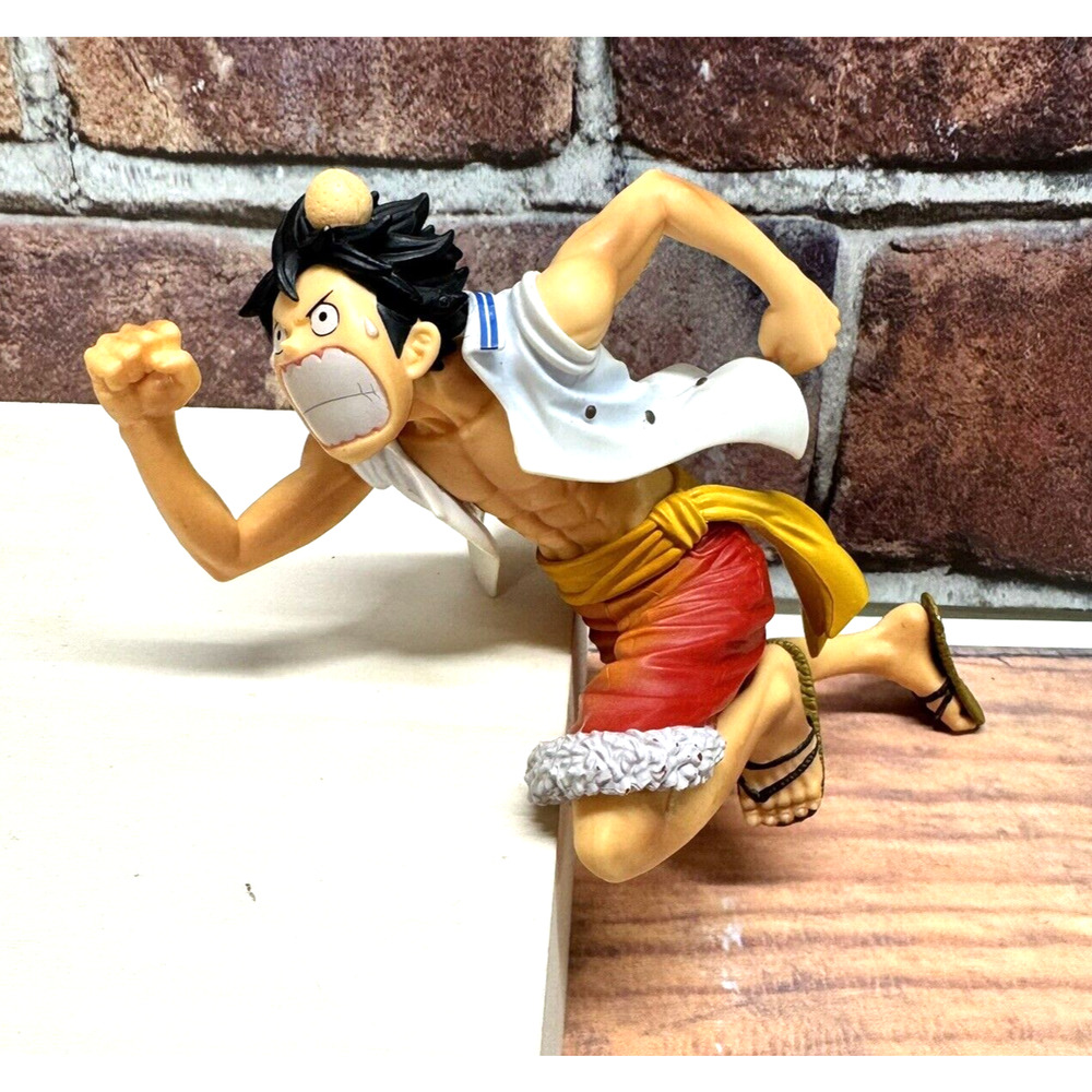 One Piece Magazine FIGURE Monkey D Luffy vol.3 Dream Piece #1 EUC missing weapon